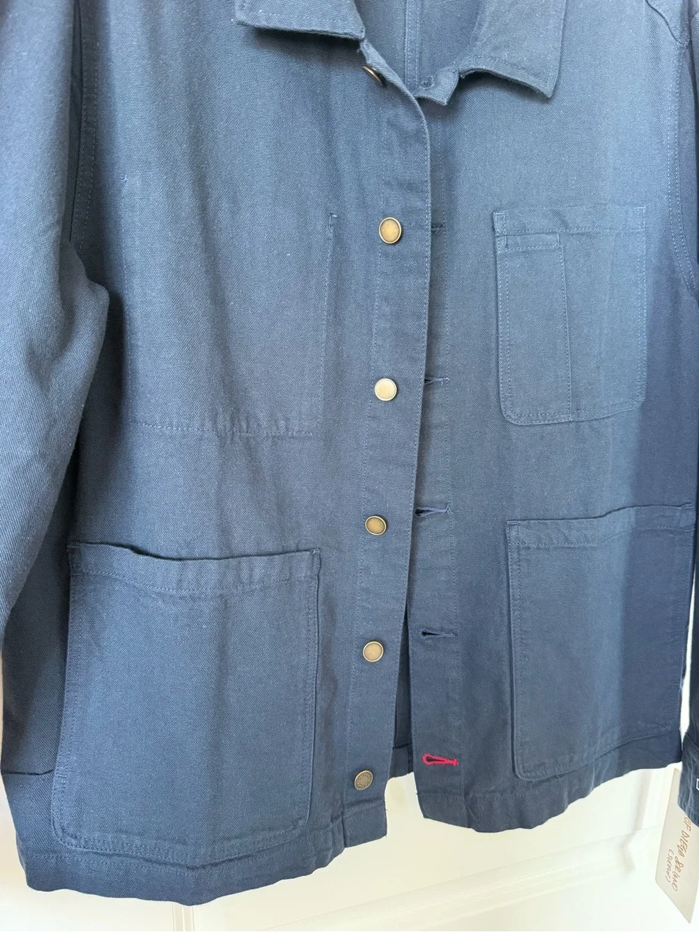 Outerknown Dark Navy Utility Jacket for Women